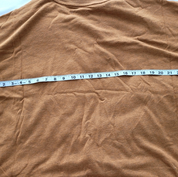 NWT Brown Lightweight Sweatshirt, Long Sleeved, Colorado Graphic Front - Picture 16 of 16